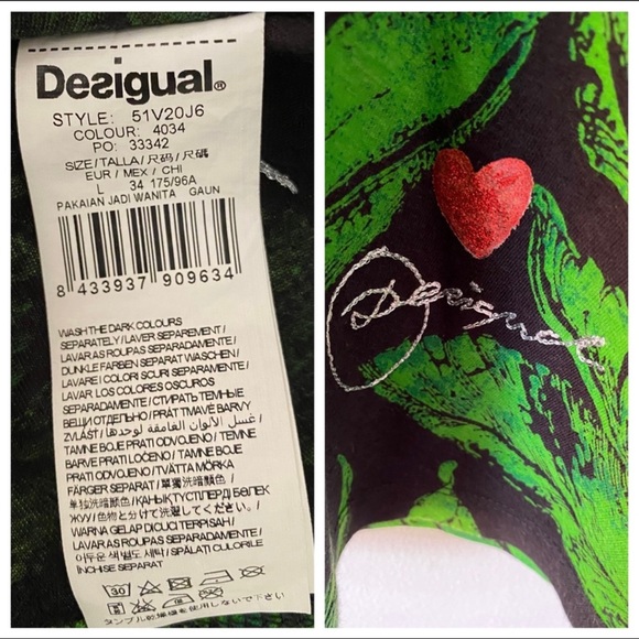 Desigual "SAY SOMETHING NICE " dress - Picture 8 of 8